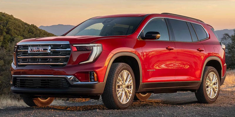 2026 GMC Acadia SUV with bold design and versatile performance