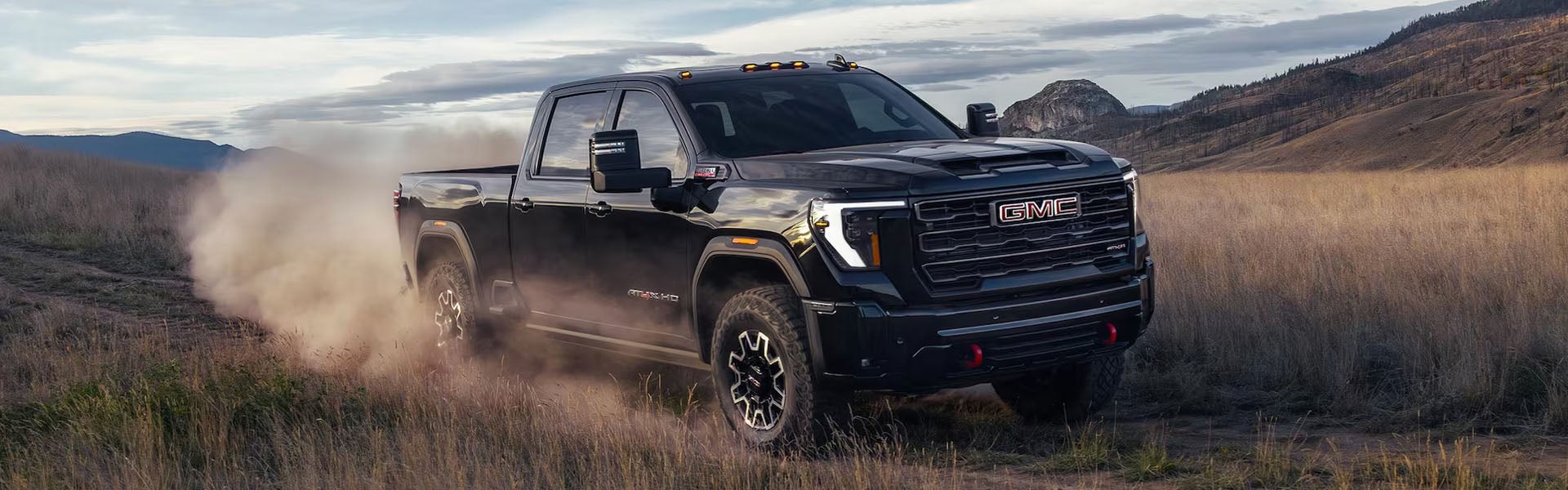 GMC Sierra 2500HD on road