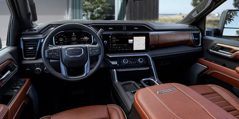 GMC Sierra 2500 HD with integrated airbag system