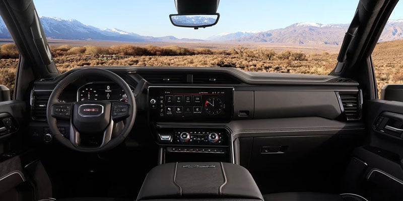GMC Sierra 2500 HD dashboard technology