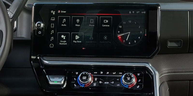 2026 GMC Sierra 2500 HD Digital display