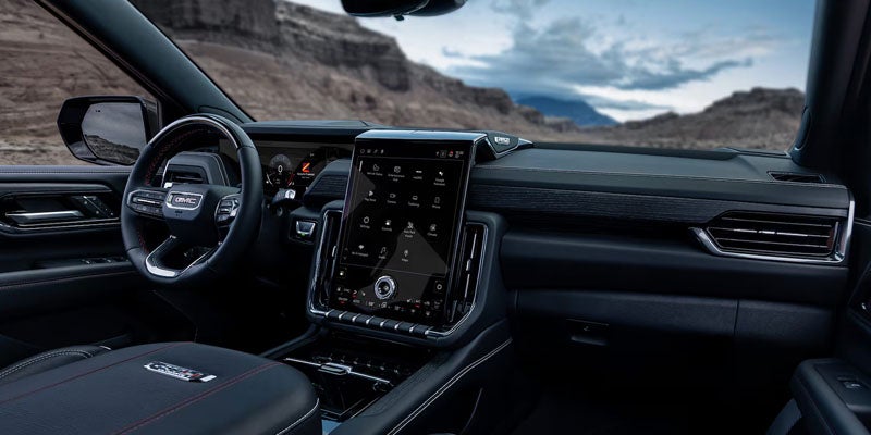 2026 GMC Yukon interior with spacious seating and premium finish